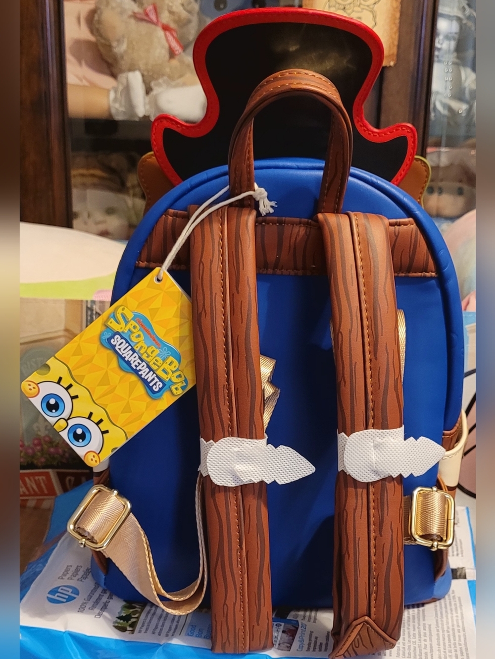 Loungefly SpongeBob SquarePants Pirate Figural Mini Backpack - Picture 3 of 4